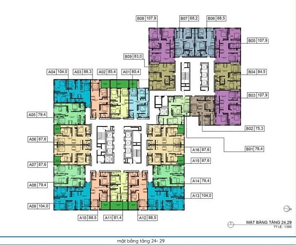 Quỹ căn 2 -3PN, chung cư BID Residence Tố Hữu, giá từ 2 tỷ 9
