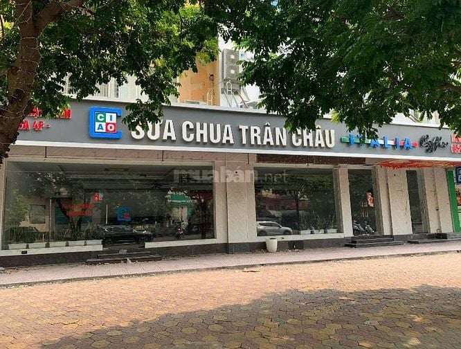 Cho thuê mặt bằng kinh doanh mặt phố Nguyễn Văn Huyên 100m2 mt 20m