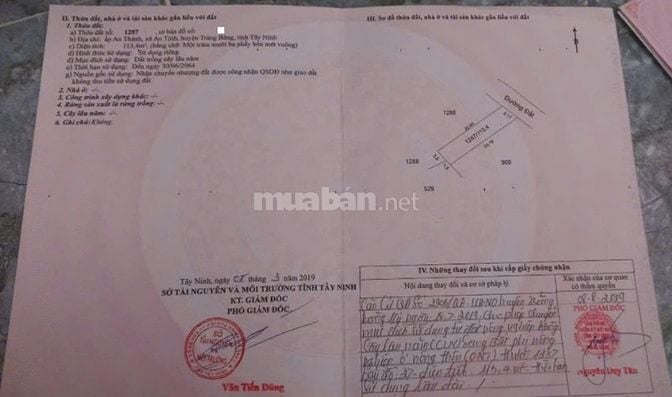 Nhà cấp 4, SHR, full thổ cư, giá tổng chỉ 720tr, Tx. Trảng Bàng, Tây N