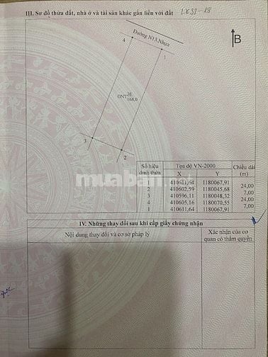 Lô đất 168m2 KĐT XDHN vị trí tiềm năng, sổ đỏ cầm tay, giá 2,9 tỷ thươ