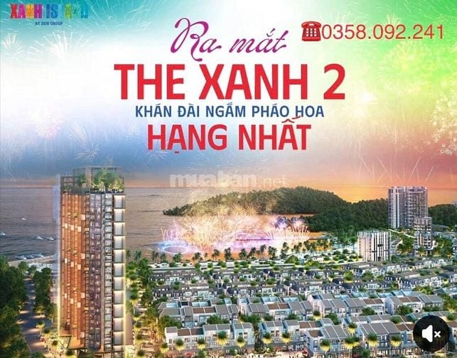 Mở bán toà the xanh 2 Dự án Xanh Island cát bà thiên đường nghỉ dưỡng