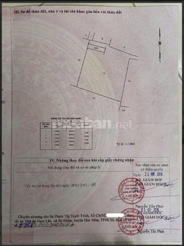 Ngộp ngân hàng cần bán căn nhà cấp 4 có 2 PN 2WC ở xã xuân thới thượng