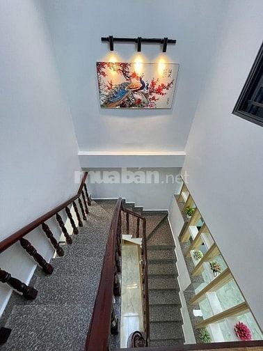 Bán nhà 1 trệt 1 lầu hẻm rộng 6m đường Đình Phong Phú, sổ hồng riêng
