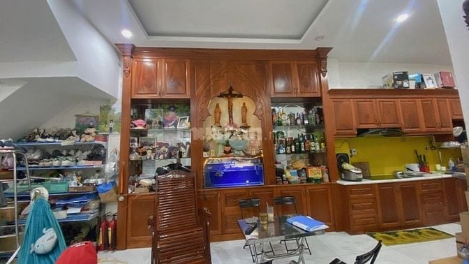 NHÀ MẶT TIỀN 95m2 NGANG 5 5PN, NHỈNH 15 TỶ, GẦN HH THÁM, P13, TÂN BÌNH