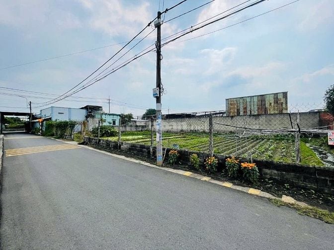 Bán đất gần Sân vận động củ chi 5x24 xã Tân Thông Hội Sổ riêng