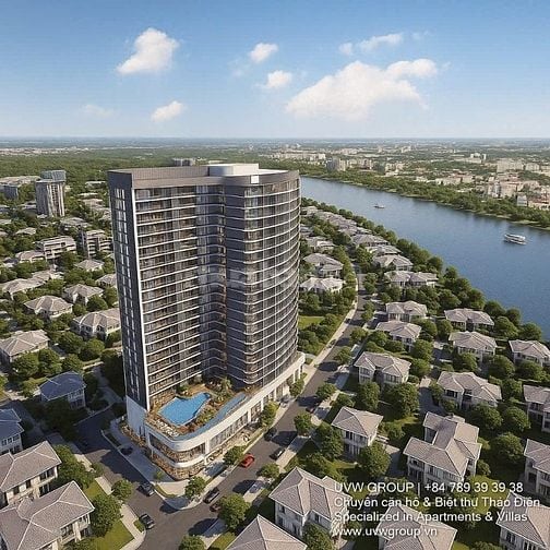 21 tỷ, 142m2, 3 PN, Bán căn hộ cao cấp Thảo Điền Green, P.Thảo Điền,Q2
