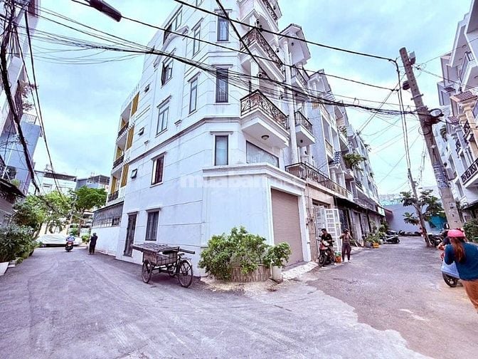 Hẻm8m-Nhà-khu-vip-đường-số-59-gò-vấp-4-tầng-xe hơi ngủ trong nhà .
