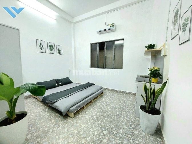 Căn phòng 201 – chỉ 4 triệu tại Tân Sơn Hoà, P.3  Không gian tối giản.