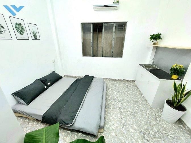 Căn phòng 201 – chỉ 4 triệu tại Tân Sơn Hoà, P.3  Không gian tối giản.
