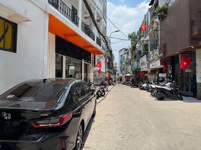 3 lầu (4,1m nở hậu 4,95m x11,75m) Hẻm Xe Hơi 6M khu K.Doanh Lê Văn Sỹ
