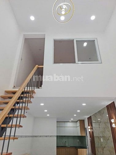 BÁN NHÀ TÂN PHÚ, 34M2, 4,1 TỶ, ĐƯỜNG T8, 1 TRỆT 1 LỬNG, 2PN, ĐƯỜNG 3M