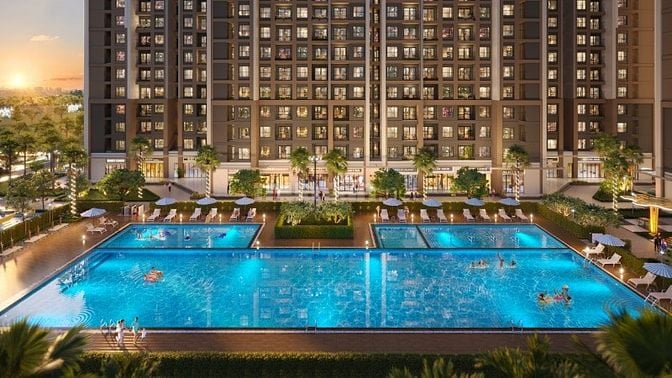 Căn hộ 43m² 1 PN Sola Park Imperia Smart City Q.Nam Từ Liêm