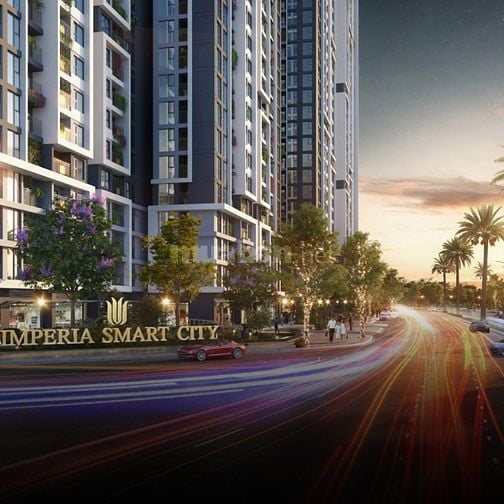 Căn hộ 43m² 1 PN Sola Park Imperia Smart City Q.Nam Từ Liêm