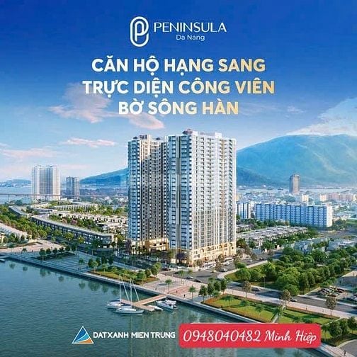 Căn hộ cao cấp Peninsula Đà Nẵng với pháp lý, sổ hồng lâu dài riêng từ