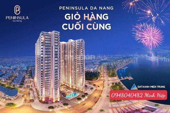 Căn hộ cao cấp Peninsula Đà Nẵng với pháp lý, sổ hồng lâu dài riêng từ