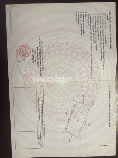 Đất vườn có sổ riêng đường bờ chùa