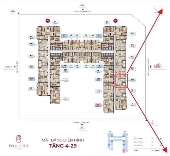 Căn hộ cao cấp Peninsula Đà Nẵng với pháp lý, sổ hồng lâu dài riêng từ