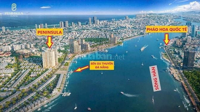 Căn hộ cao cấp Peninsula Đà Nẵng với pháp lý, sổ hồng lâu dài riêng từ