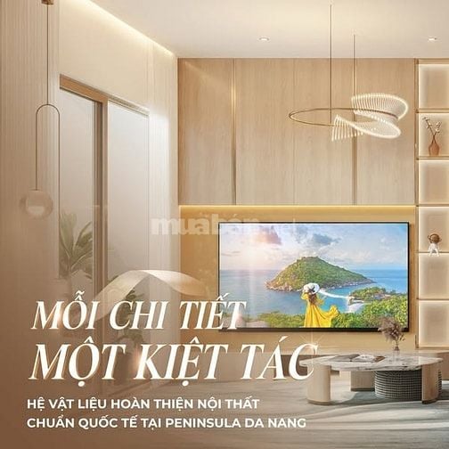 Căn hộ cao cấp Peninsula Đà Nẵng với pháp lý, sổ hồng lâu dài riêng từ