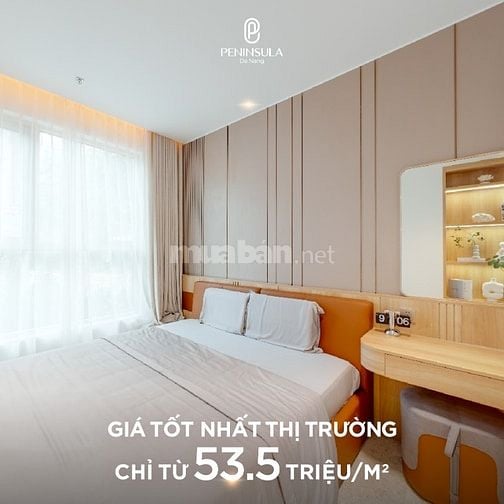 Căn hộ cao cấp Peninsula Đà Nẵng với pháp lý, sổ hồng lâu dài riêng từ