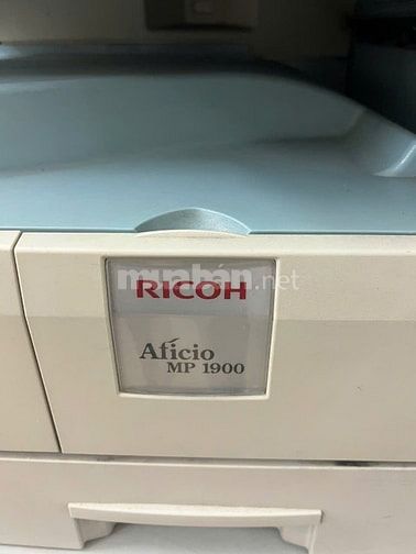 Cần bán thanh lý 1 máy photocopy Ricoh Aficio MP1900 đã qua sử dụng 
