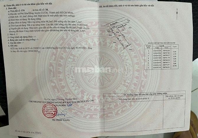 Đất Phú Hòa Đông, MT đường 435 gần full thổ xây dựng ngay A7