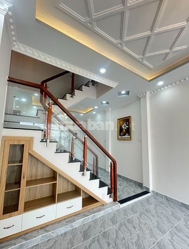 NHÀ MẪU PHỐ MỚI XÂY- SỔ RIÊNG- HỖ TRỢ VAY BANK - 2TY580 - LÊ VĂN LƯƠNG