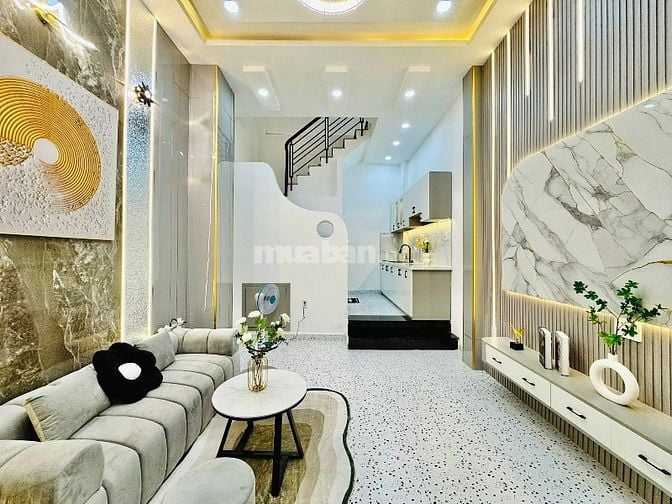 Nhà 3 lầu đẹp CAO CẤP hẻm Trần Bình Trọng, P5, Q.Bình Thạnh, vào ở nga