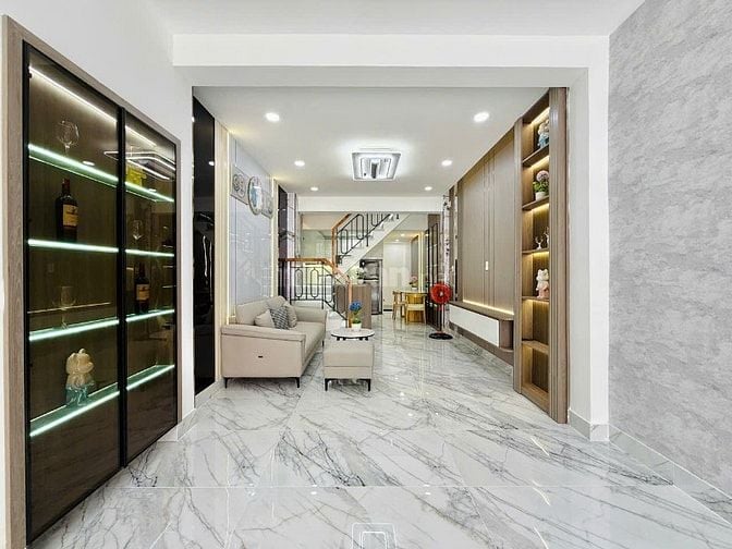 CHÍNH CHỦ BÁN MẶT TIỀN AN NHƠN 2LẦU ĐÚC NHÀ ĐẸP BUÔN BÁN KINH DOANH