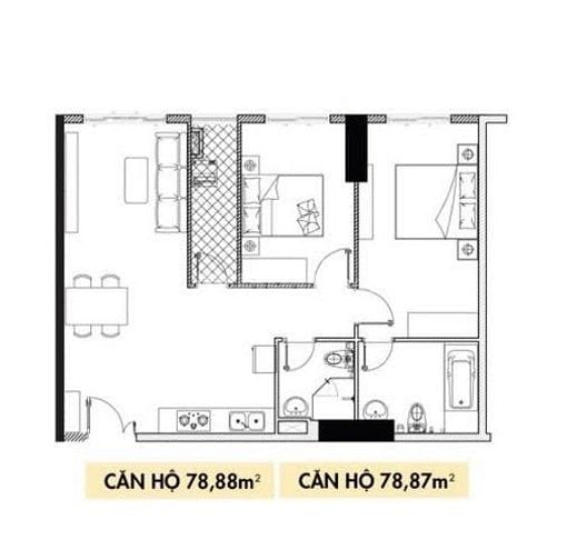 ✨ BÁN CĂN HỘ 2 PHÒNG NGỦ FULL NỘI THẤT – TOPAZ ELITE PHOENIX 2 – 79M² 