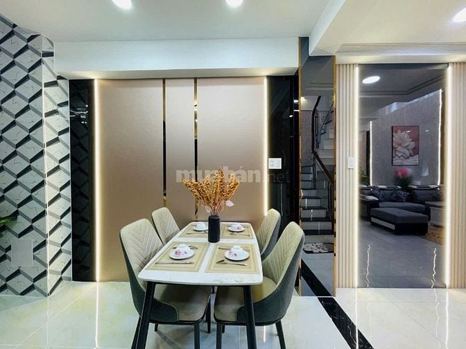 Nhà 4 lầu đẹp CAO CẤP hẻm xe hơi Đường Số 1, P15, Q.Gò Vấp, vào ở ngay