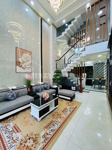 Nhà 4 lầu đẹp CAO CẤP hẻm xe hơi Đường Số 1, P15, Q.Gò Vấp, vào ở ngay