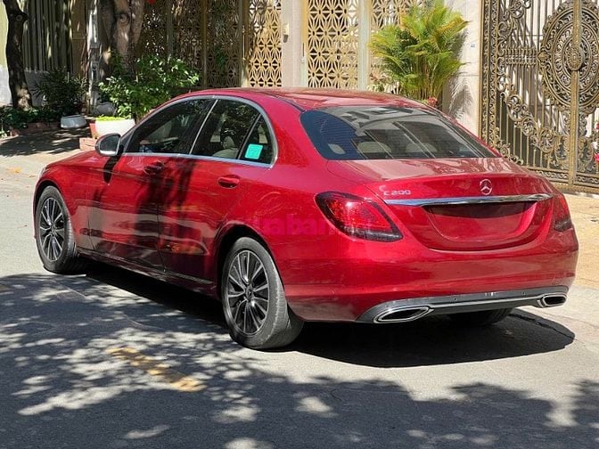 Mercedes C200 sx 2019 - Facelift Màu đỏ Pha lê - Nội thất kem