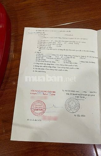 5 tầng đúc- 2 Mặt tiền đường số 2, KDC Bình Đăng, P6, Q8 SHR hiện hữu 