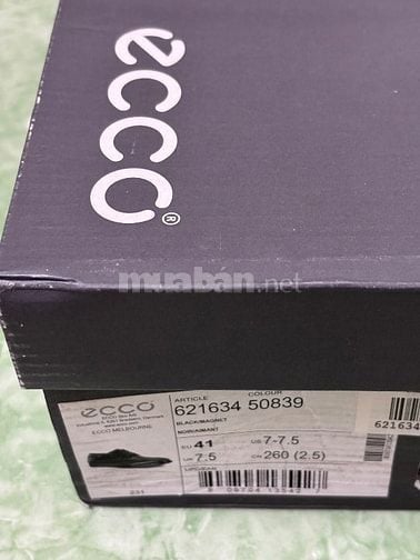 Bán giày tây ecco nam mới, chưa qua sử dụng, size 41
