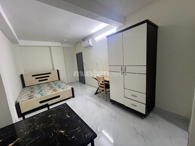 Studio full nội thất, tự do gần chợ Bà Chiểu, Bình Thạnh