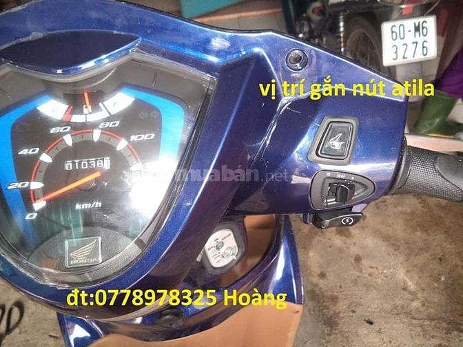 chế mở yên xe máy tự động bằng điện cho xe honda vision
