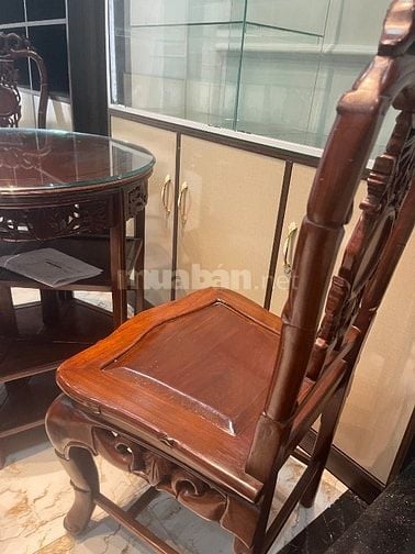 bàn ghế gỗ hương new 100% cần thanh lý gấp