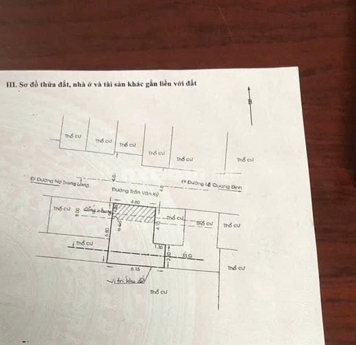 CẦN BÁN NHÀ MẶT TIỀN TRẦN VĂN KỶ, P14, BÌNH THẠNH – 1 TRỆT 1 LẦU