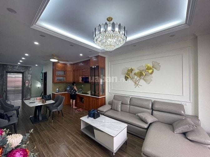 Bán nhà phố Trần Điền đường rộng thênh thang, 65m2, 6 tầng thang máy.