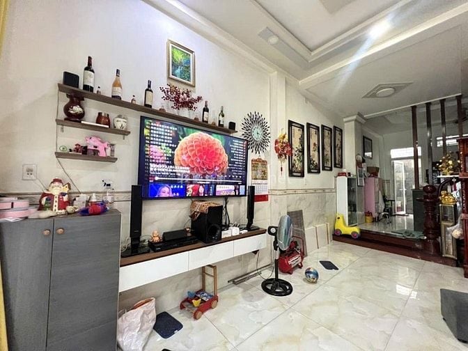 NHÀ ĐẸP 4 TẦNG - KHU DÂN CƯ AN DƯƠNG VƯƠNG, Q.8 - HẺM XE HƠI, GIÁ 6 TỶ