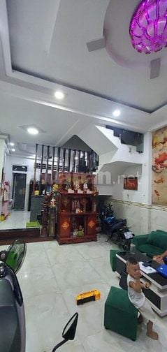 NHÀ ĐẸP 4 TẦNG - KHU DÂN CƯ AN DƯƠNG VƯƠNG, Q.8 - HẺM XE HƠI, GIÁ 6 TỶ