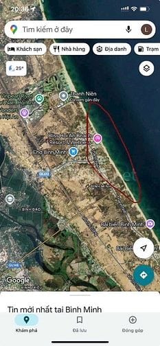 Cần bán 3,2 hecta đất mặt tiền biển khu xây,hotel, resort,khu du lịch!
