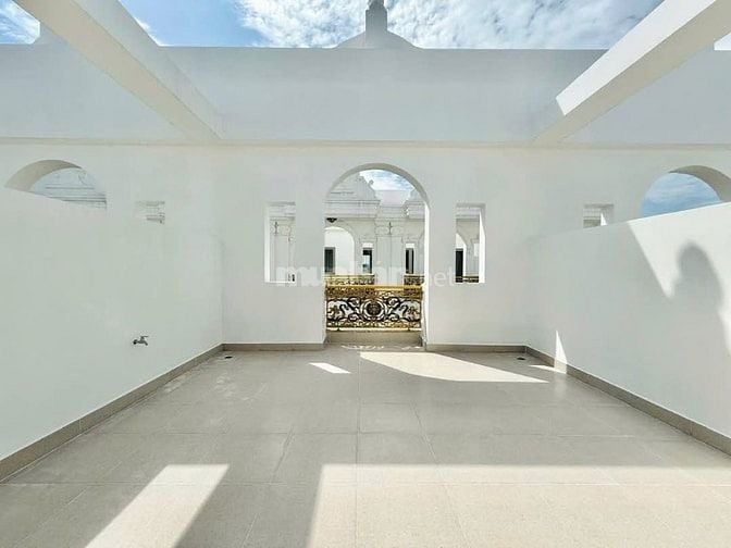 Bán nhà mới 4,5 tầng hẻm 6m Nguyễn Văn Khối p9 nội thất 