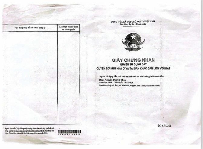 [CHÍNH CHỦ BÁN ĐẤT] – VỊ TRÍ ĐẸP, GIÁ TỐT ,SỔ HỒNG