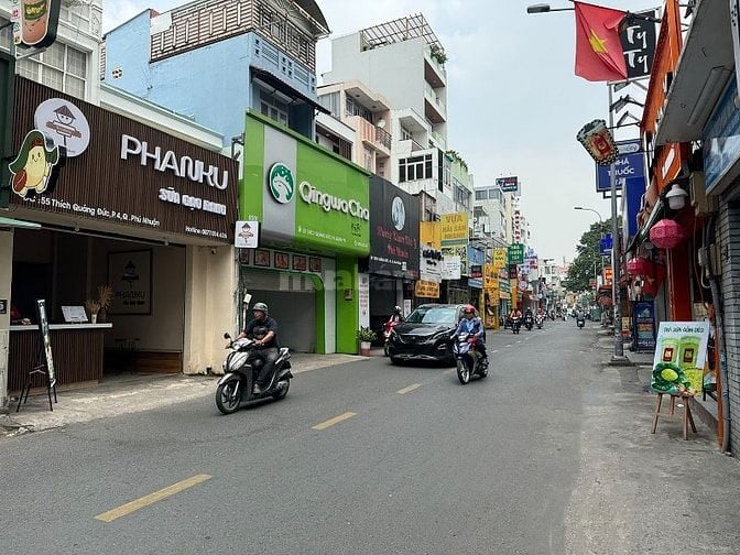2lầu (4x17,2=68,8m2) mặt tiền thụt (liền kề mặt tiền) Thích Quảng Đức