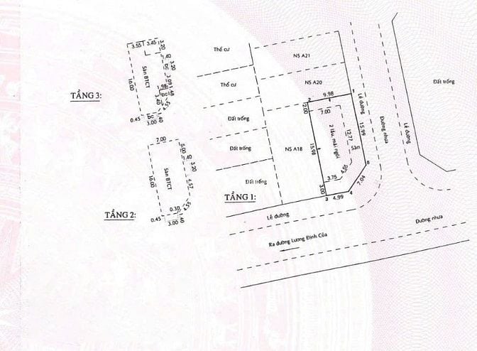 Bán nhà góc mặt tiền, khu An Phú, Thủ Đức, 10x21m đất, 3 tầng, 46 tỷ