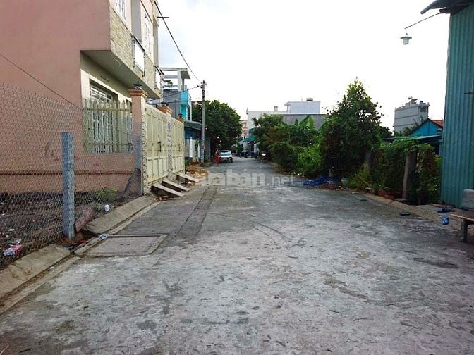 ĐẤT MT HẺM KHU BIỆT THỰ BÙI THANH KHIẾT, Dt 4 x 23m