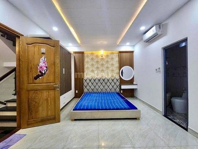 Nhà Quách Văn Tuấn liền kề Lotte Tân Bình| hẻm 5m nhà tặng nội thất