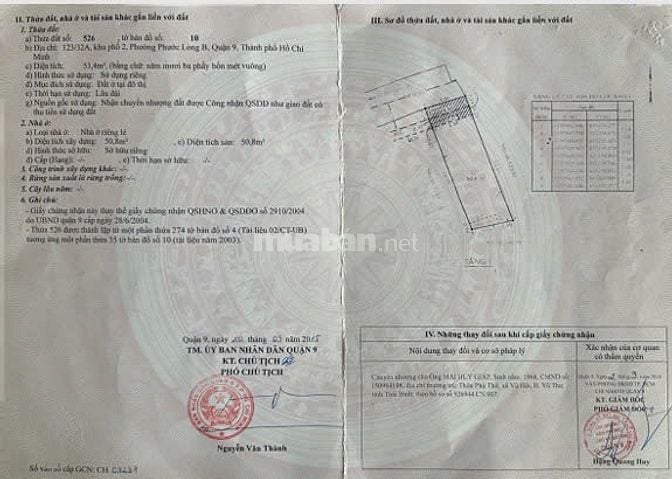 Bán nhà 123/32A Đỗ Xuân Hợp, Phước Long B, TP Thủ Đức